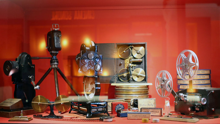 Visite guidée de l'exposition « De Méliès à la 3D : La Machine Cinéma »