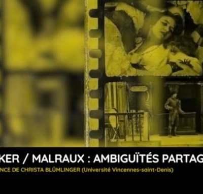 Marker / Malraux : ambiguïtés partagées. Une conférence de Christa Blümlinger