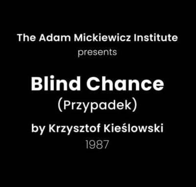 Présentation du Hasard (Krzysztof Kieślowski, 1981) par Michal Oleszczyk