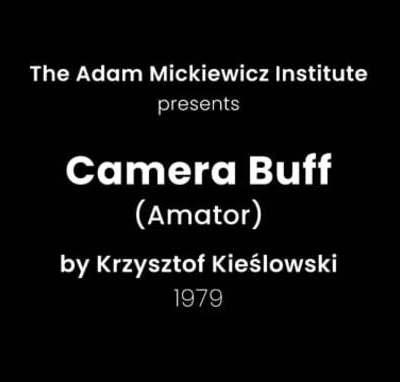 Présentation de L'Amateur (Krzysztof Kieślowski, 1979) par Michal Oleszczyk