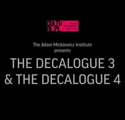 Présentation des Décalogues 3 & 4 (Krzysztof Kieślowski, 1989) par Michal Oleszczyk