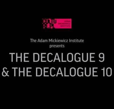 Présentation des Décalogues 9 & 10 (Krzysztof Kieślowski, 1989) par Michal Oleszczyk