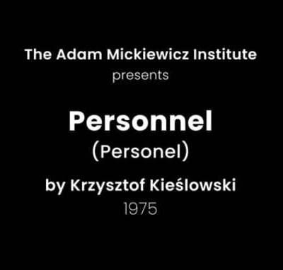 Présentation de Personnel (Krzysztof Kieślowski, 1975) par Michal Oleszczyk