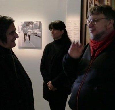 Rencontre impromptue entre Jean-Pierre Léaud et Guillermo Del Toro