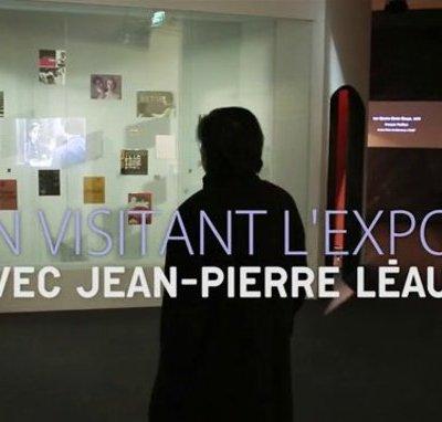 En visitant l'expo... avec Jean-Pierre Léaud
