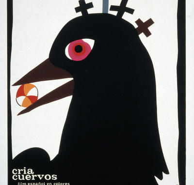 Affiche cubaine de « Cría Cuervos » (Carlos Saura, 1975)