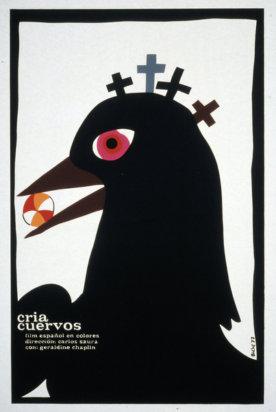 Affiche cubaine de Cria Cuervos