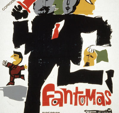 Affiche cubaine de « Fantômas » (André Hunebelle, 1965)