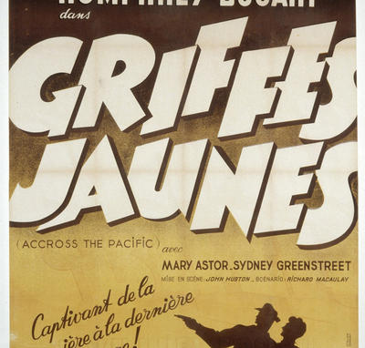 Affiche française de « Griffes jaunes » (John Huston, 1942)