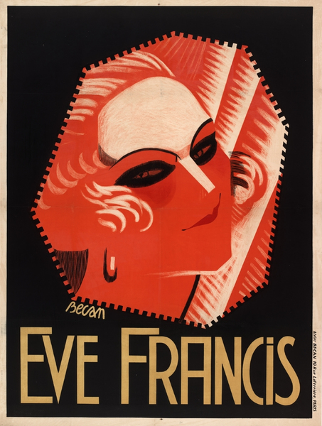 Affiche d'Eve Francis 2