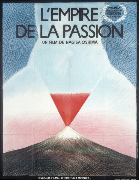 Affiche française L'Empire de la passion