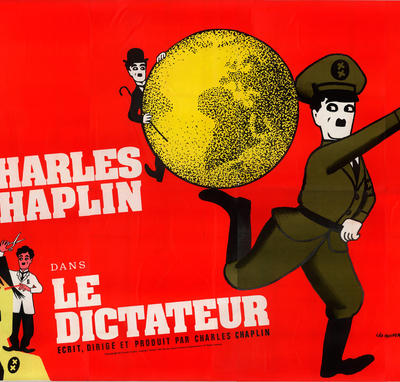 Affiche française pour « Le Dictateur » (Charles Chaplin, 1939)