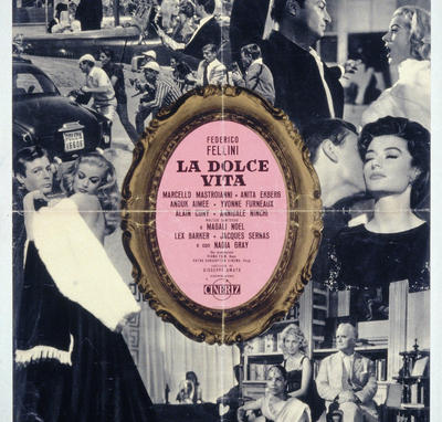 Affiche italienne de « La Dolce vita » (Federico Fellini, 1959)