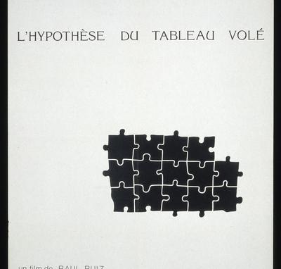 Affiche de « L'Hypothèse du tableau volé » (Raoul Ruiz, 1978)