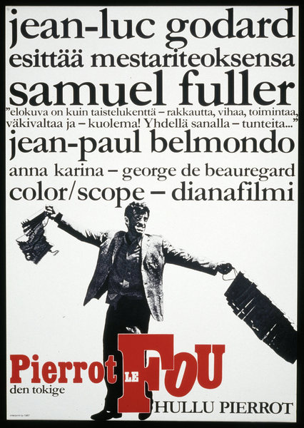 Affiche Pierrot Le Fou