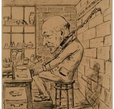 Autoportrait enchaîné de Georges Méliès