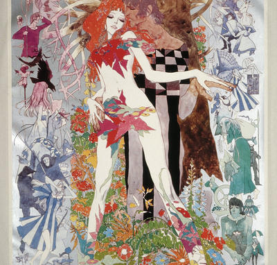 Affiche japonaise de « Belladonna des tristesses » d’Eiichi Yamamoto (1973)