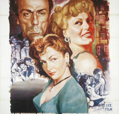 Affiche italienne de « Tocsin » (Luigi Zampa, 1948)