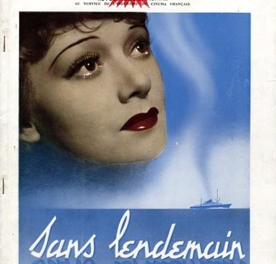 La Cinématographie française n°1061 du 3 mars 1939 : « Sans lendemain » de Max Ophuls