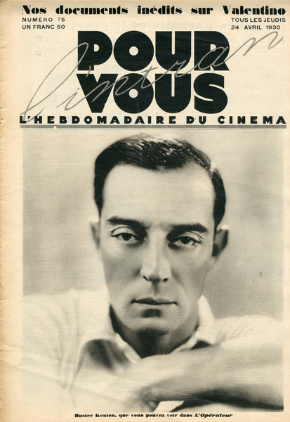 Couverture de la revue Pour Vous du 24 avril 1930