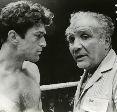 Photographie de tournage de « Raging Bull » (Martin Scorsese, 1980)