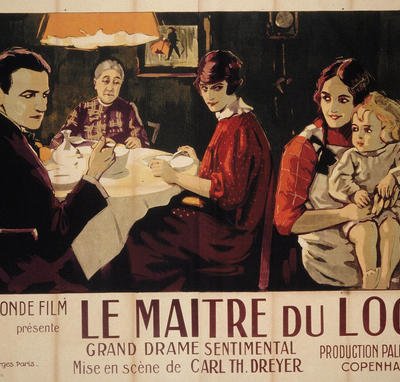 Affiche originale du « Maître du logis » (Carl Theodor Dreyer, 1925)