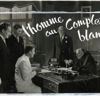 Photographie de promotion de « L'Homme au complet blanc  » (Alexander Mackendrick, 1950)