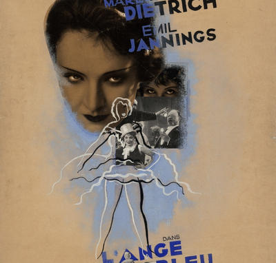 Maquette d'affiche pour « L'Ange bleu » (Josef Von Sternberg, 1929)