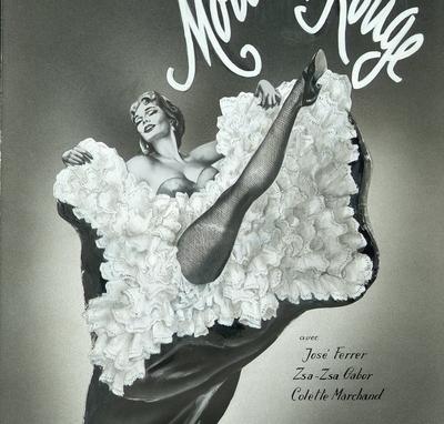 Maquette de la couverture du Film complet pour « Moulin Rouge » (John Huston, 1952)