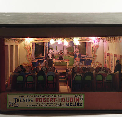 Maquette du théâtre Robert-Houdin