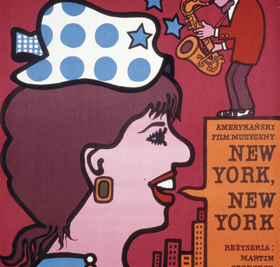 Affiche polonaise de « New York, New York » (Martin Scorsese, 1977)