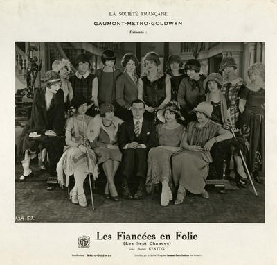 Photographie de plateau « Les Fiancées en folie » (Buster Keaton, 1925)
