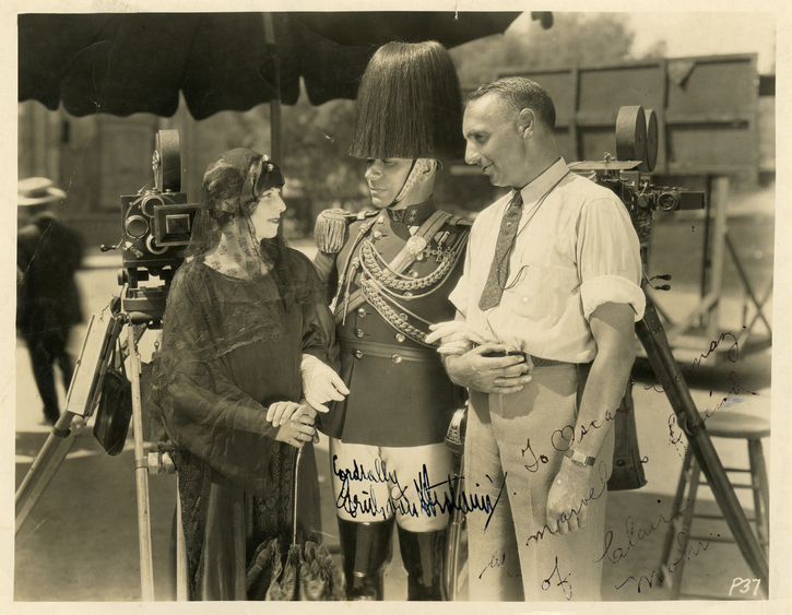 Photographie de tournage de « La Symphonie nuptiale » (Erich von Stroheim, 1926)  