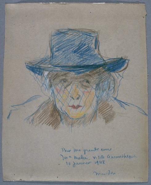 Portrait de Jehanne d’Alcy par Musidora