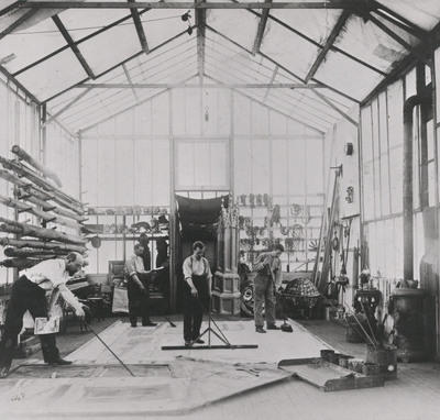 Vue du studio « A » de Georges Méliès