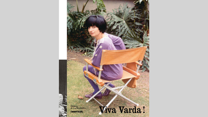 Signature du catalogue de l'exposition  « Viva Varda ! »