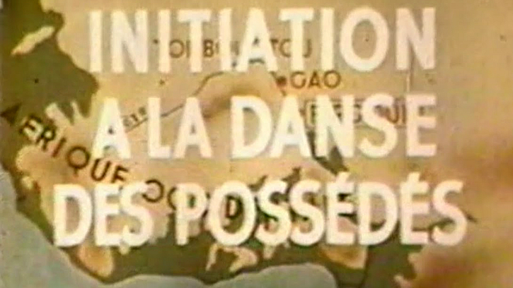 Initiation à la danse des possédés