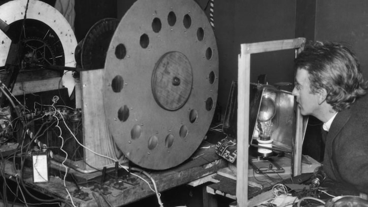 Les débuts de la télévision : John Logie Baird et René Barthélémy