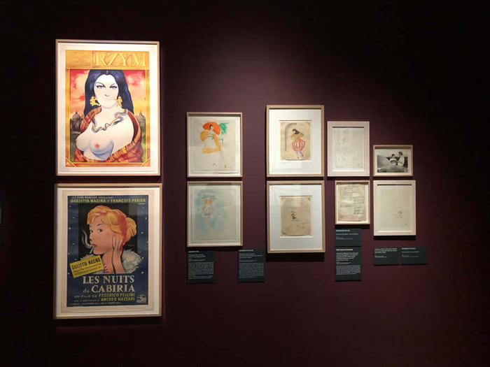 Exposition Quand Fellini rêvait de Picasso - scénographie