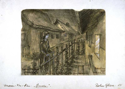 Dessin de Rochus Gliese pour l’Aurore