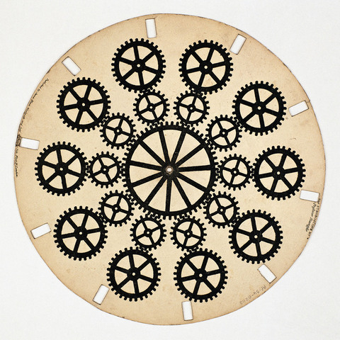 Phénakistiscope Authentique - Disque Optique L'Arlequin - Alph. Giroux 1833 - Antique