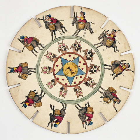 Phénakistiscope (boîte pour disque de) (AP-95-1693) - Collection
