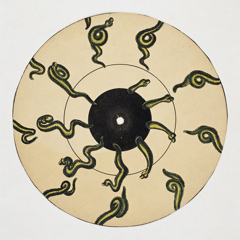 Phénakistiscope Ancien - Disque Optique Alph. Giroux 1833 - Thème : L'Ange