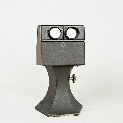 Old stereoscope Society of Establishments Gaumont Paris Armé