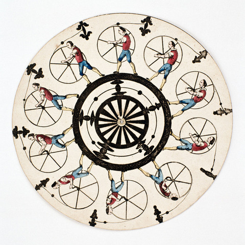 Phénakistiscope Disque Optique – Alph. Giroux 1833 – La Danse – Pièce De Musée