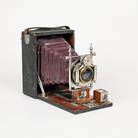 Appareil Photo Pliant Mazo 9x12 - Chambre Photographique Française Vintage