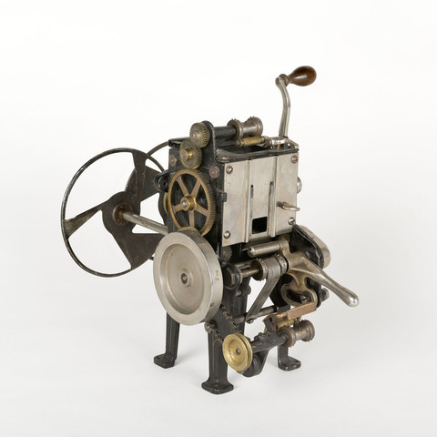 Projecteur De Film Ancien 35 Mm, Français, Années 1920, Manuel, électrique