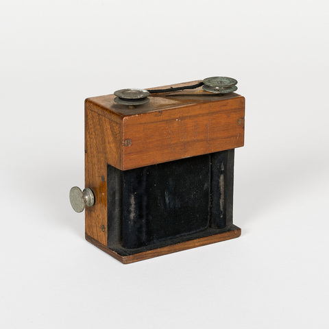 Obturateur de chambre appareil photo ancien en acajou Lhornton-Pickard