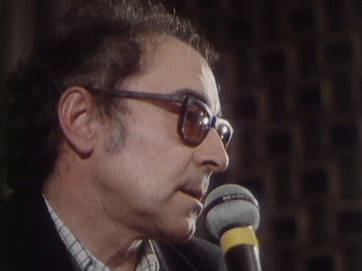 Affiche de Jean-Luc Godard à la Cinémathèque française
