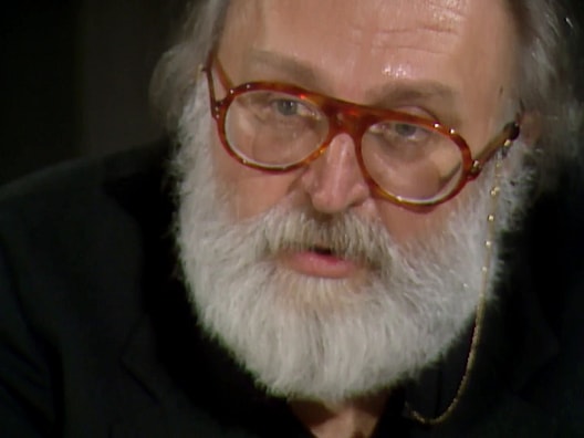 Affiche de Sergio Leone à la Cinémathèque française